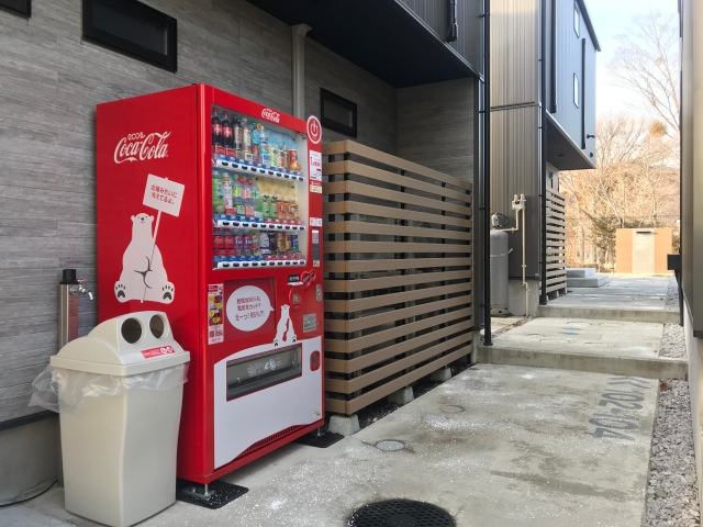 楽天ステイヴィラ富士山中湖　自動販売機
